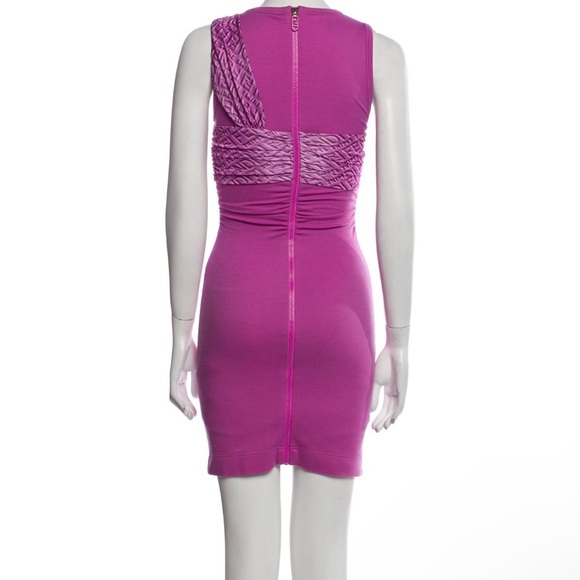 SKIMS x Fendi Pink Bodycon Mini Dress Sleeveless Night Out - Picture 1 of 4